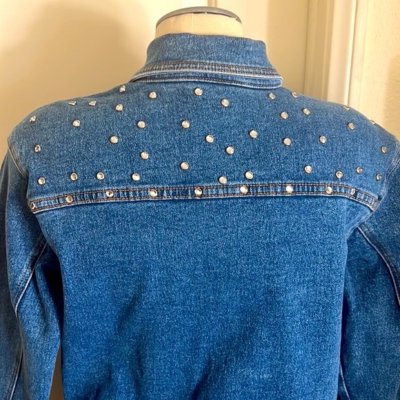 Jean Jacket (Embellished) / Denim & Co. / Host Pick - Picture 3 of 11